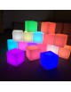 Location pouf ou cube lumineux