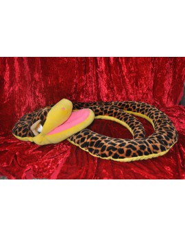 Serpent en peluche