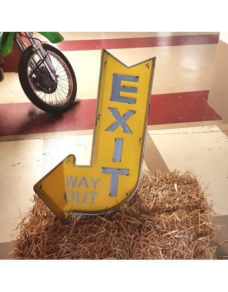 Plaque EXIT