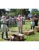 Stand de tir à l'arc médiéval