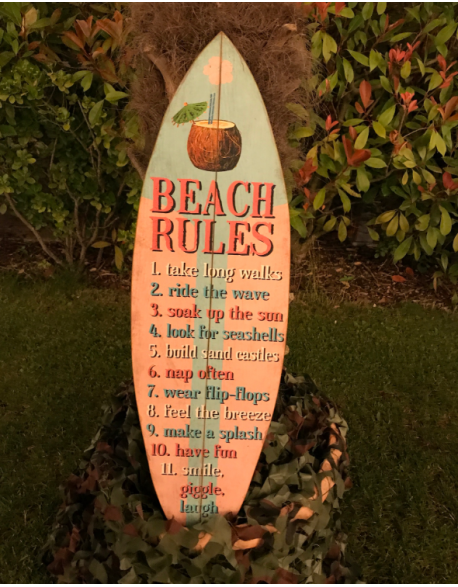 Planche de surf Beach Rules