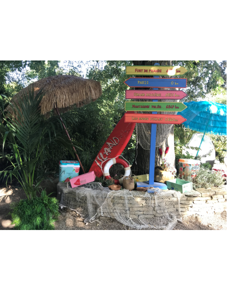 Décors scénographies bord de mer