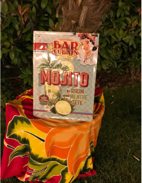 Plaque Bar Cubain Mojito