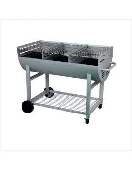 Barbecue charbon de bois 93 x 116.5 x 64.5