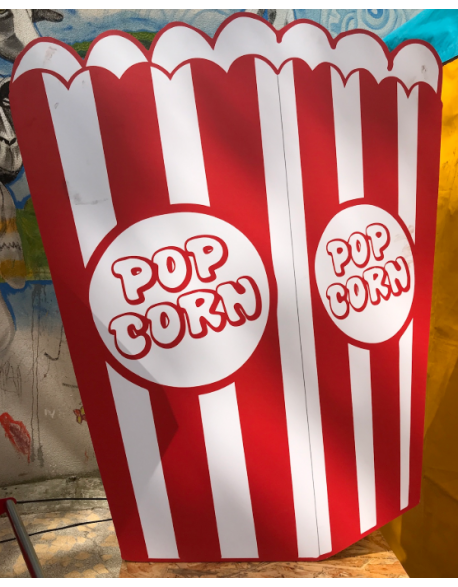 Pancarte pop corn