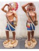 Statue Indien guetteur