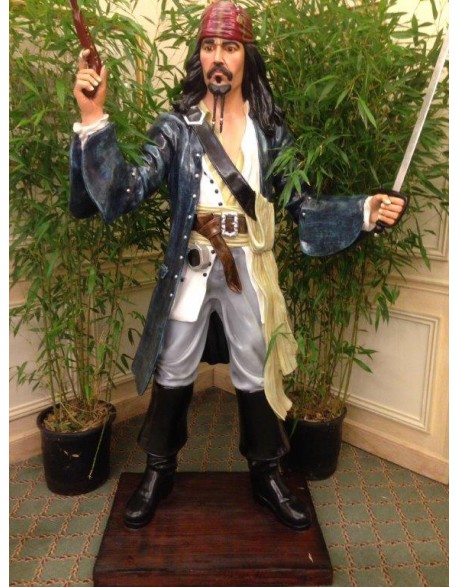 Location statue Jack Sparrow