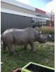 Rhinocéros en résine 