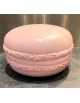 macaron géant rose