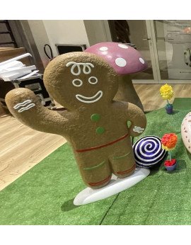 location bonhomme en pain d'épice géant