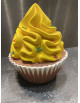 location cupcake géant jaune