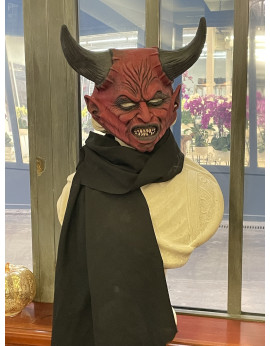Tête de diable rouge
