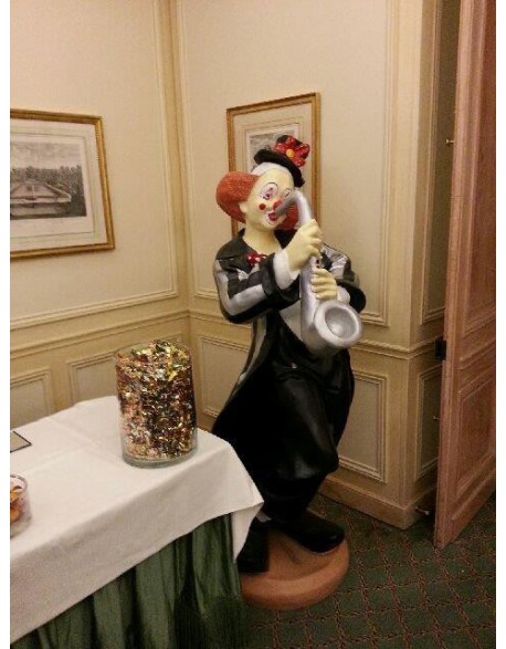 Location statue Clown 