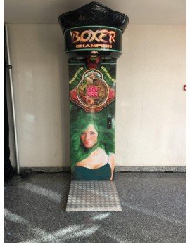 Punching ball - coup de poing vert