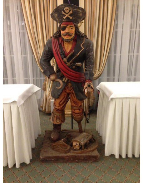 Location statue Pirate - Capitaine Crochet