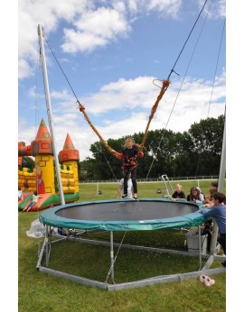 Location trampoline élastique