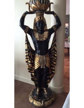 Location statue Egyptien porte-vase